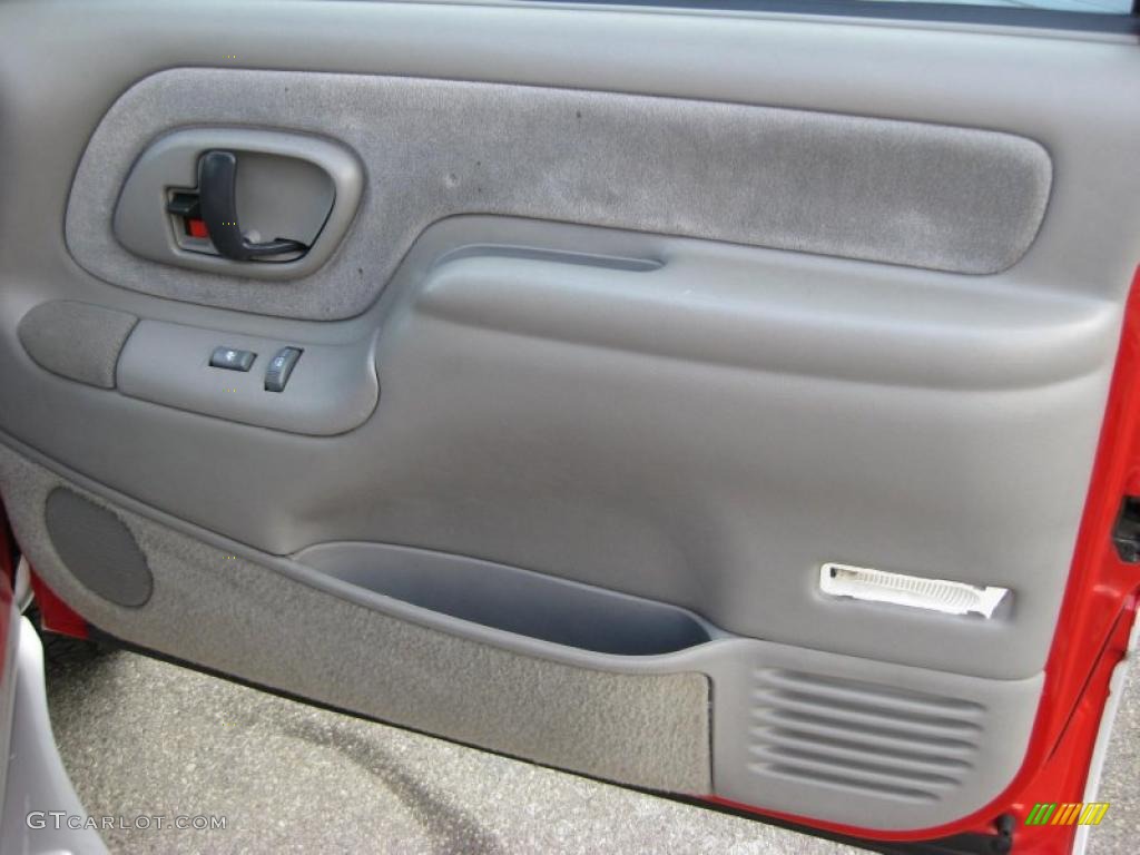 Gray Interior 1995 Chevrolet C/K K1500 Extended Cab 4x4 Photo #38282504
