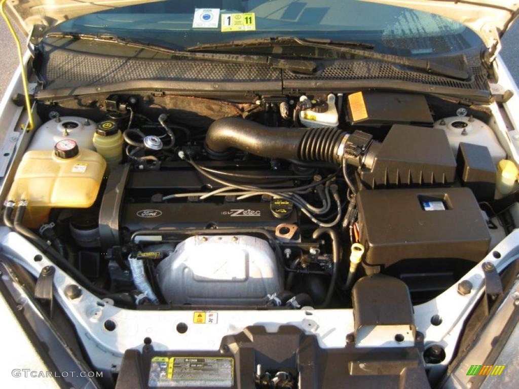 2003 Ford Focus SE Sedan 2.0L DOHC 16V Zetec 4 Cylinder Engine Photo #38283096