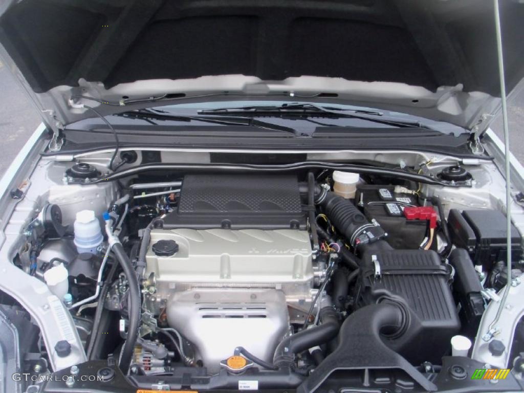 2011 Mitsubishi Galant SE 2.4 Liter SOHC 16-Valve MIVEC 4 Cylinder Engine Photo #38283340