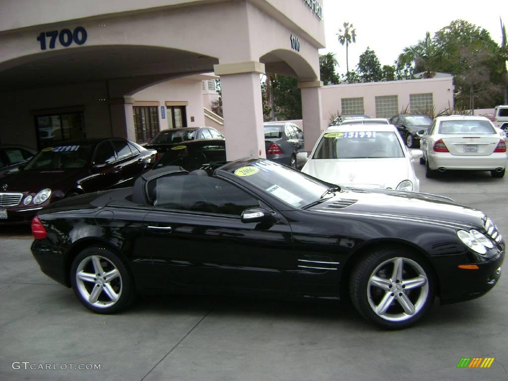 2006 SL 500 Roadster - Black / Charcoal photo #19