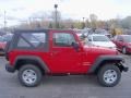 2011 Flame Red Jeep Wrangler Sport 4x4  photo #12