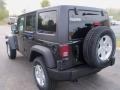 2011 Natural Green Pearl Jeep Wrangler Unlimited Sport 4x4  photo #10