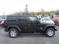 2011 Natural Green Pearl Jeep Wrangler Unlimited Sport 4x4  photo #13