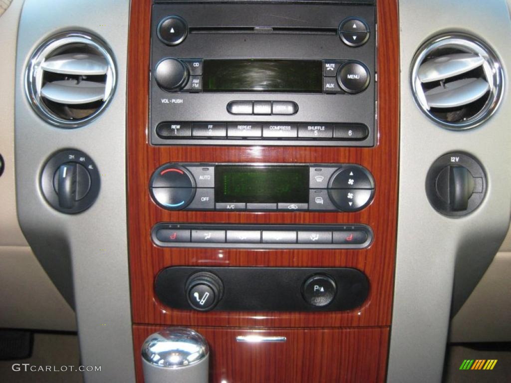 2006 F150 Lariat SuperCrew 4x4 - Bright Red / Tan photo #27
