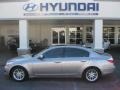 Titanium Gray Metallic 2009 Hyundai Genesis 3.8 Sedan Exterior