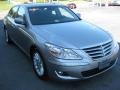 Titanium Gray Metallic 2009 Hyundai Genesis 3.8 Sedan Exterior