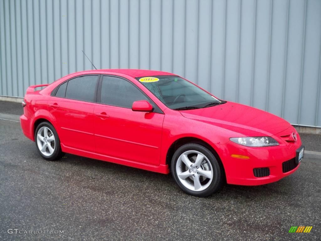 Volcanic Red Mazda MAZDA6