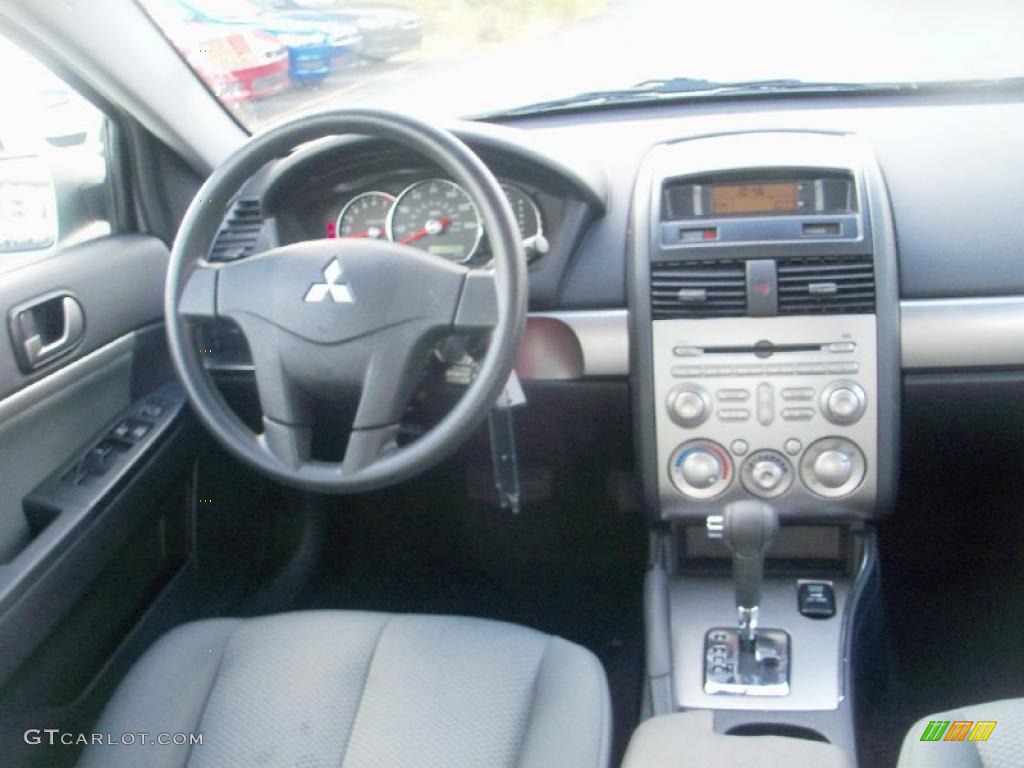 2010 Mitsubishi Galant FE Medium Gray Dashboard Photo #38285960