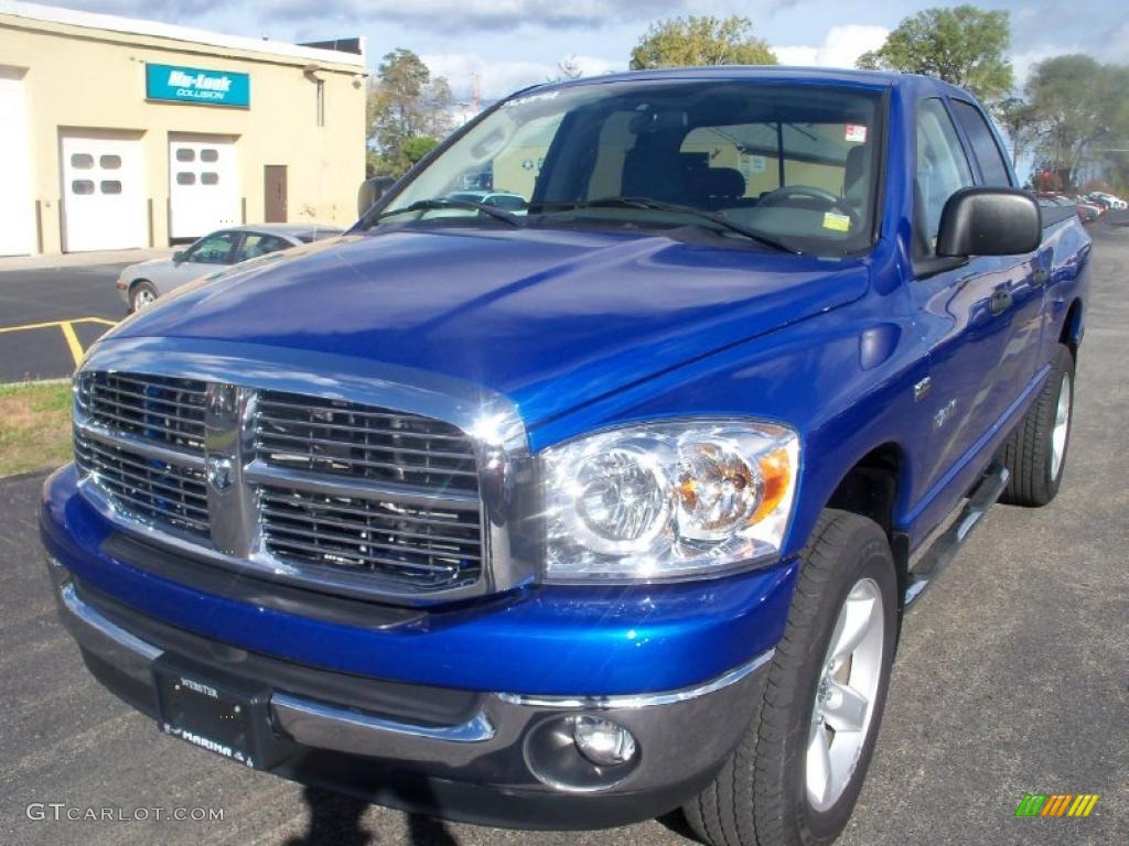 Electric Blue Pearl Dodge Ram 1500