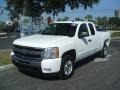 2011 Summit White Chevrolet Silverado 1500 LT Extended Cab  photo #1