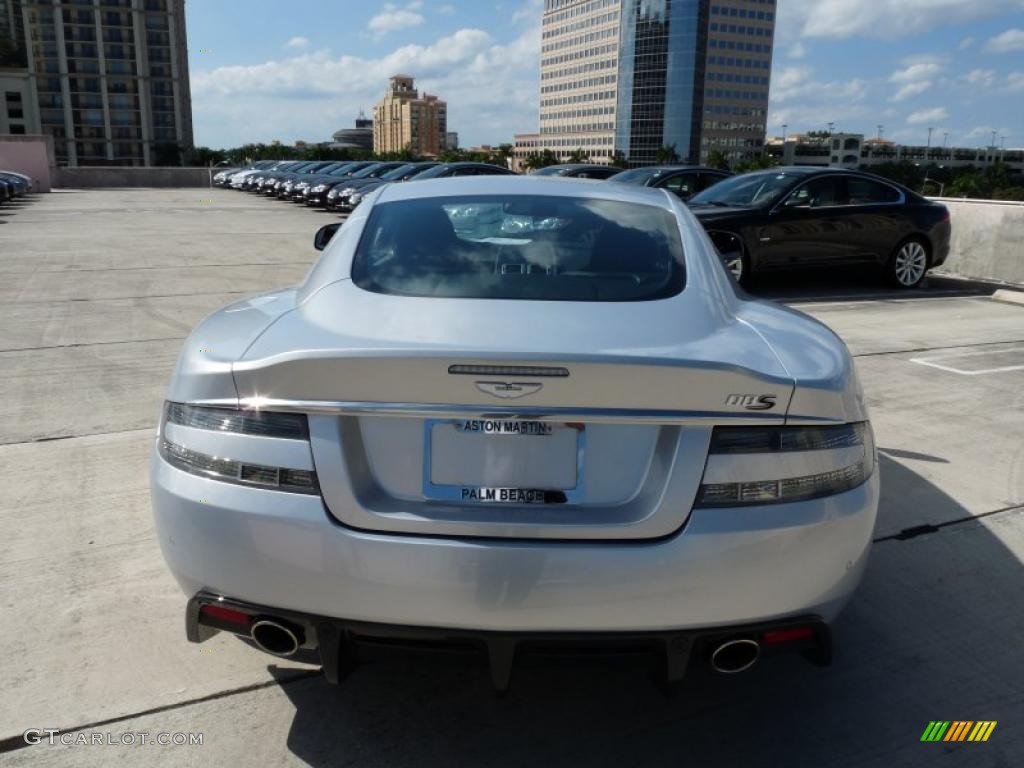 2011 DBS Coupe - DBS Lightning Silver / Obsidian Black photo #6