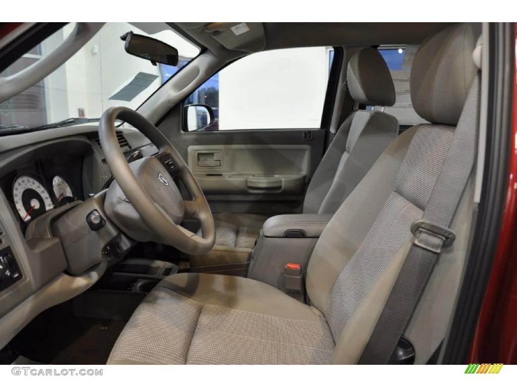 Dark Khaki/Medium Khaki Interior 2011 Dodge Dakota Big Horn Crew Cab Photo #38288212