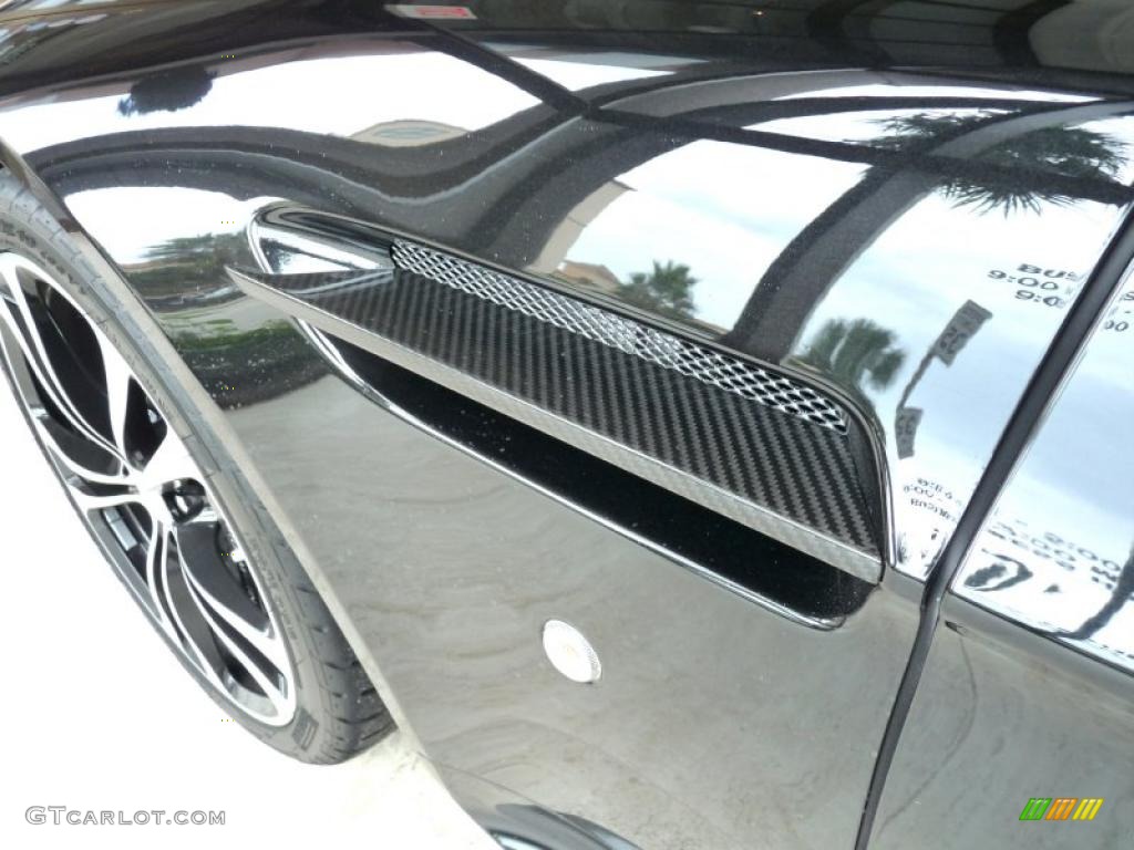 2011 V12 Vantage Carbon Black Special Edition Coupe - AM Carbon Black / Obsidian Black photo #9
