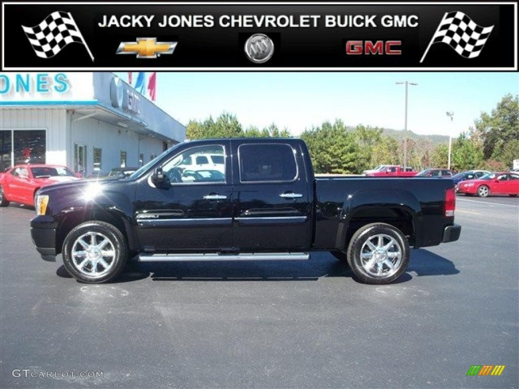 2010 Sierra 1500 Denali Crew Cab AWD - Onyx Black / Ebony photo #1