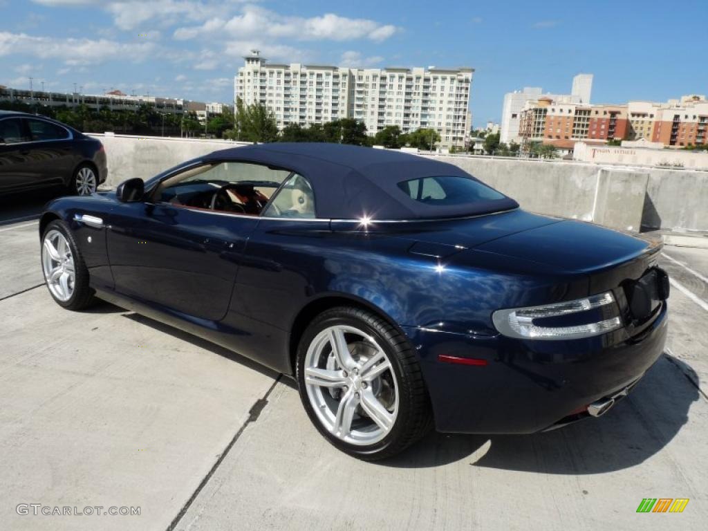 2011 DB9 Volante - Midnight Blue / Sandstorm photo #12