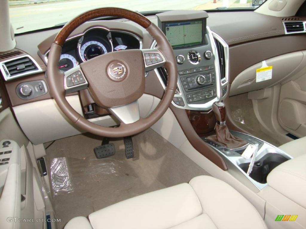2011 Cadillac SRX FWD Shale/Brownstone Dashboard Photo #38289641