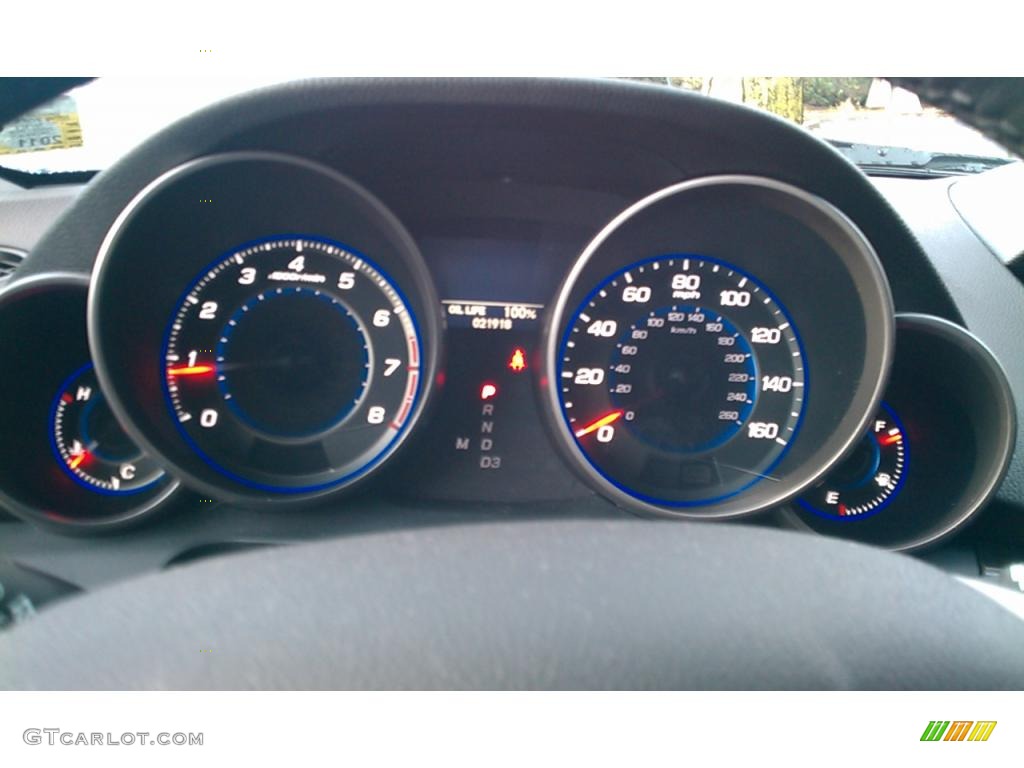 2009 Acura MDX Technology Gauges Photo #38290225