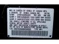 2009 Acura MDX Technology Info Tag