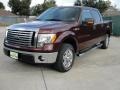 2010 Royal Red Metallic Ford F150 XLT SuperCrew  photo #7