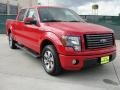 Vermillion Red 2010 Ford F150 FX2 SuperCrew