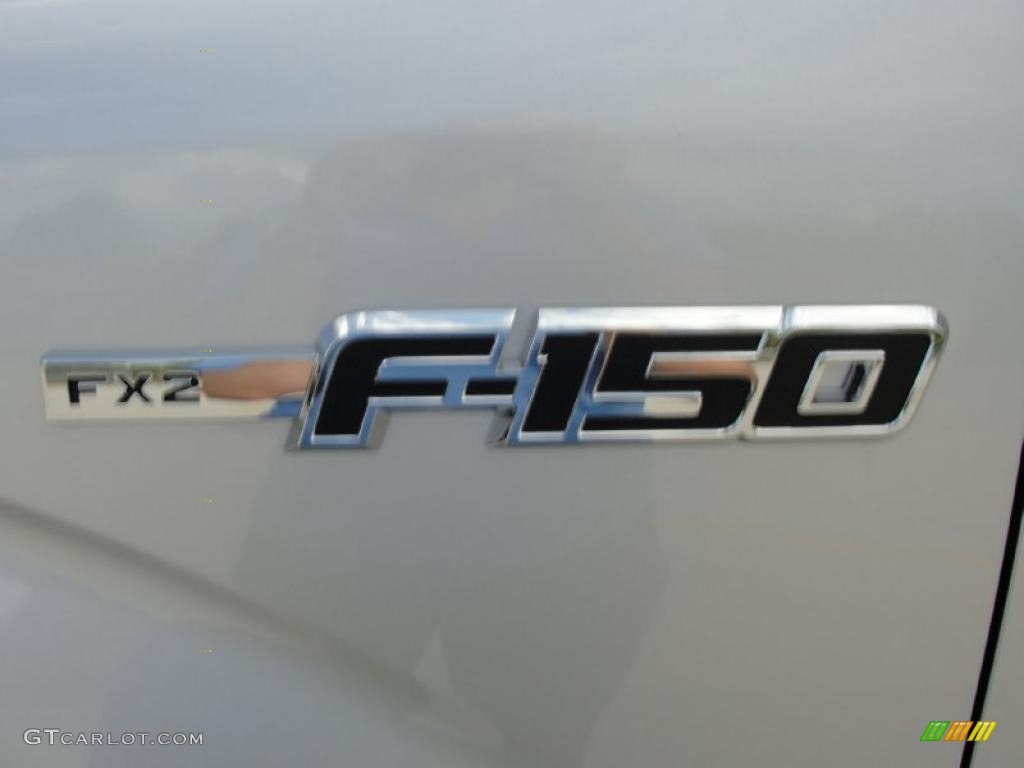 2010 F150 FX2 SuperCrew - Ingot Silver Metallic / Black photo #12