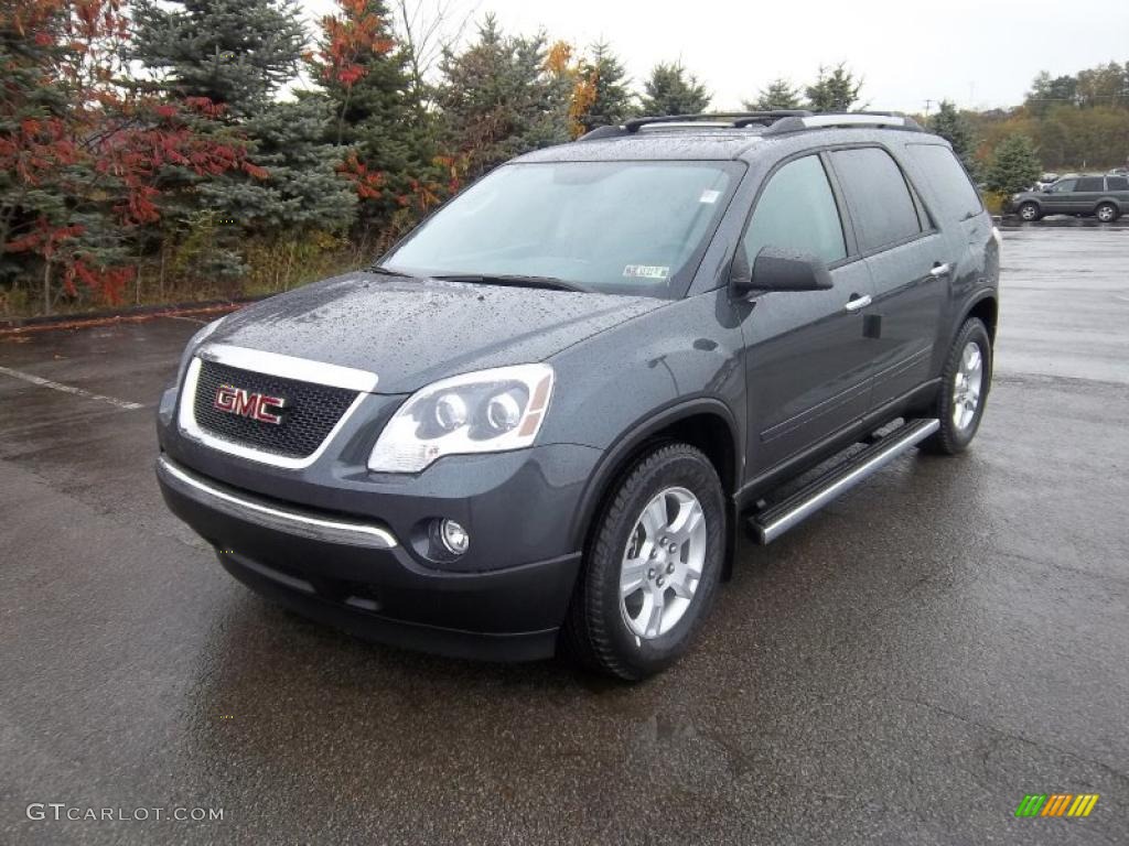 Cyber Gray Metallic 2011 GMC Acadia SLE Exterior Photo #38293170
