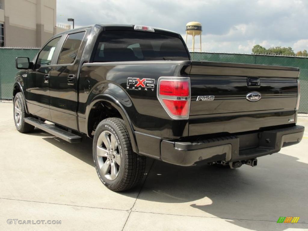 2010 F150 FX2 SuperCrew - Tuxedo Black / Black photo #5