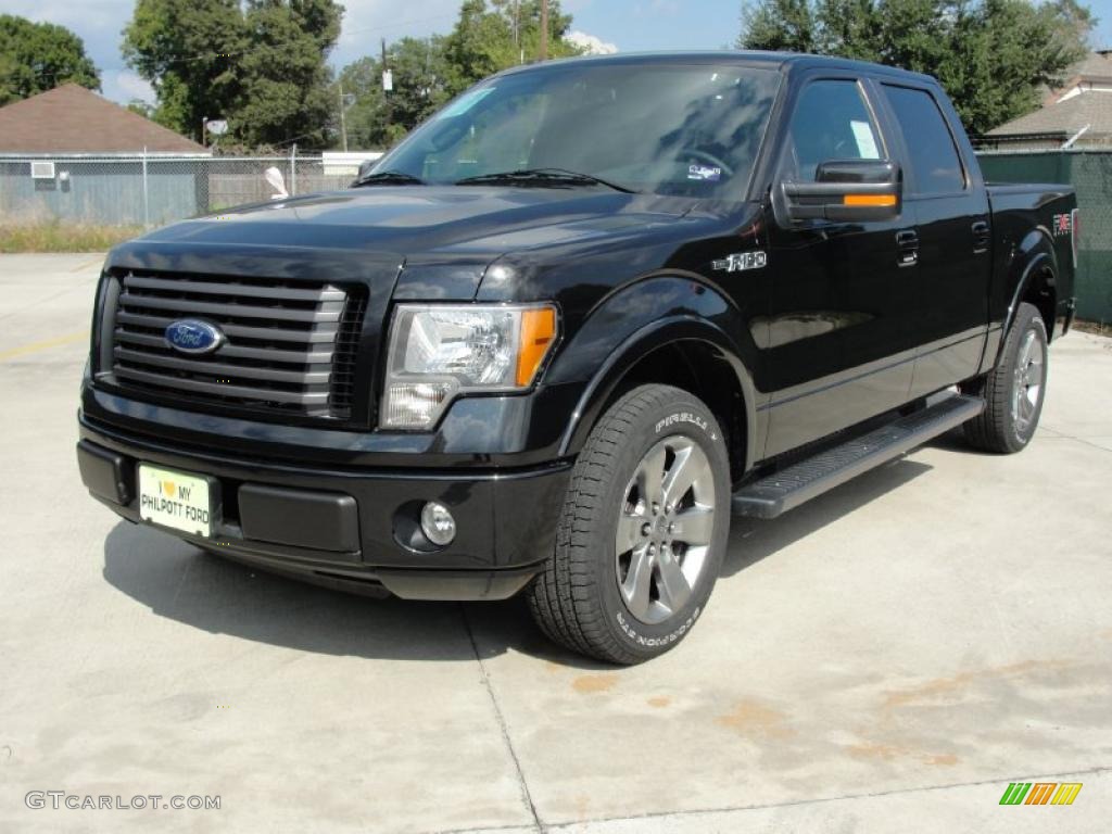 2010 F150 FX2 SuperCrew - Tuxedo Black / Black photo #7