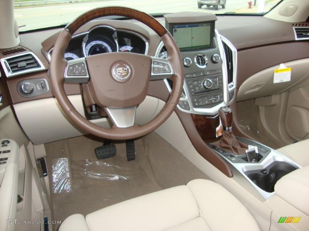 2011 Cadillac SRX FWD Shale/Brownstone Dashboard Photo #38293450