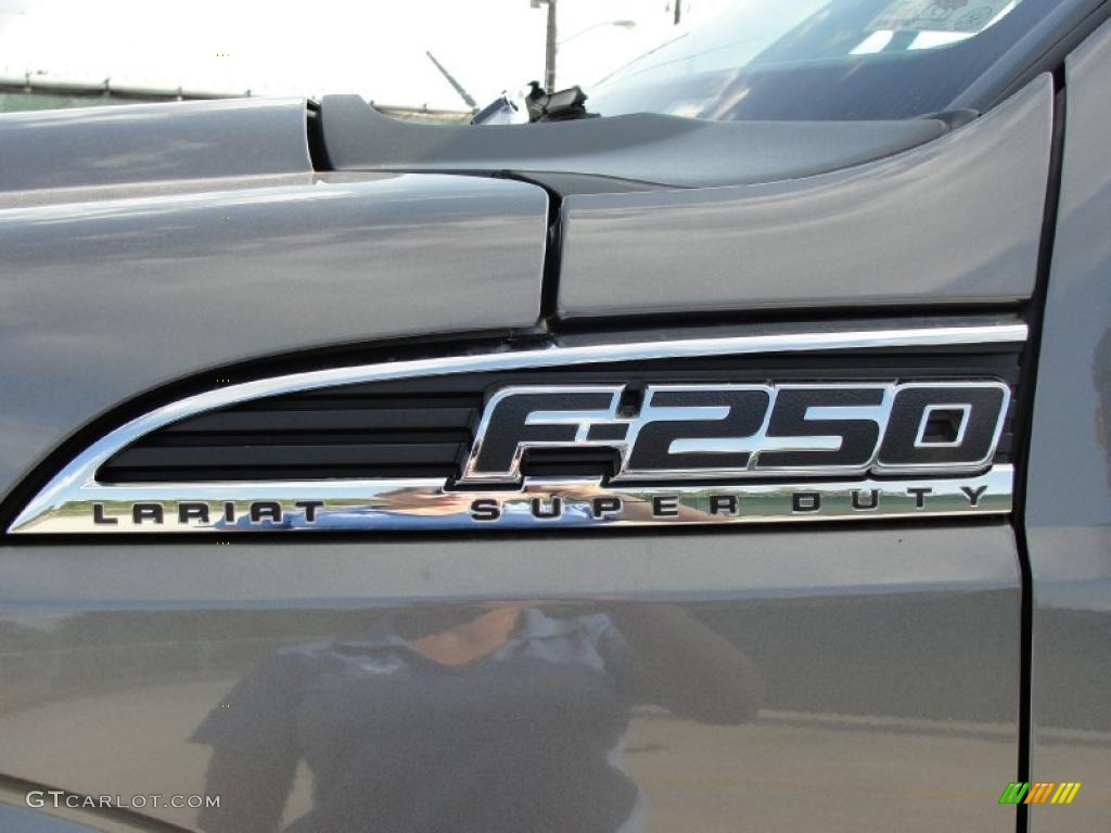 2011 Ford F250 Super Duty Lariat Crew Cab 4x4 Marks and Logos Photo #38294646
