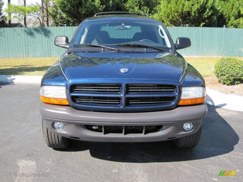 2003 Durango SXT 4x4 - Atlantic Blue Pearlcoat / Dark Slate Gray photo #16