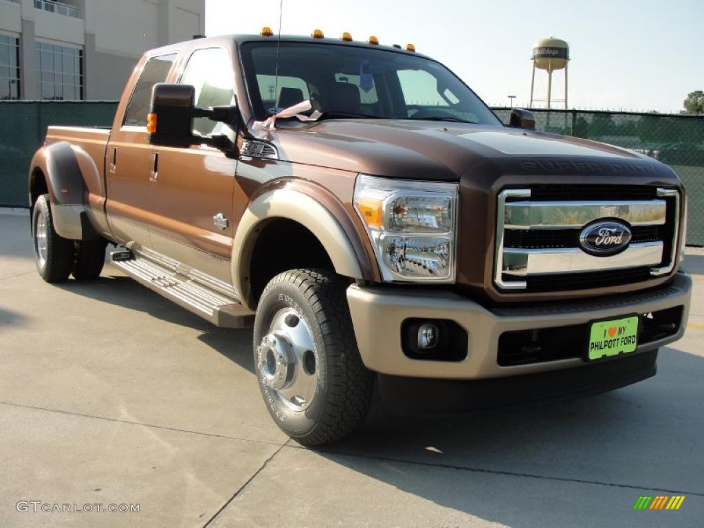 2011 Golden Bronze Metallic Ford F350 Super Duty King Ranch Crew Cab