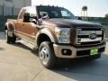 Golden Bronze Metallic 2011 Ford F350 Super Duty King Ranch Crew Cab 4x4 Dually