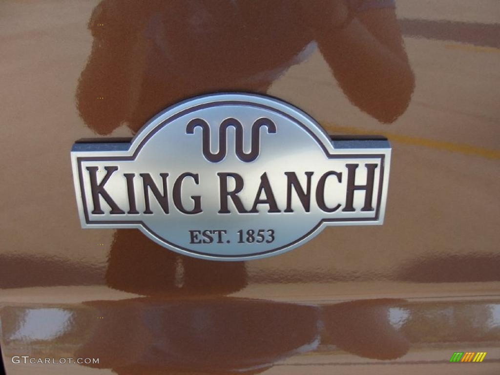 2011 Ford F350 Super Duty King Ranch Crew Cab 4x4 Dually Marks and Logos Photo #38295975
