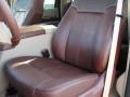 Chaparral Leather 2011 Ford F350 Super Duty King Ranch Crew Cab 4x4 Dually Interior Color