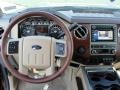 Chaparral Leather 2011 Ford F350 Super Duty King Ranch Crew Cab 4x4 Dually Interior Color