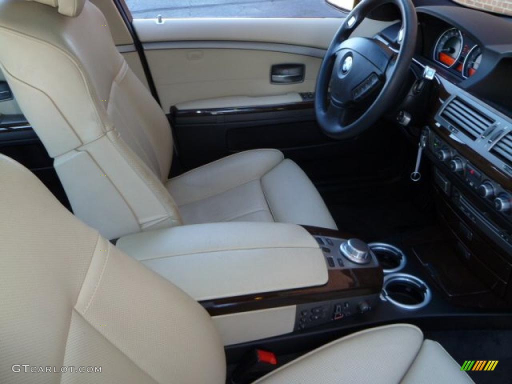 2007 7 Series 750i Sedan - Alpine White / Cream Beige photo #27