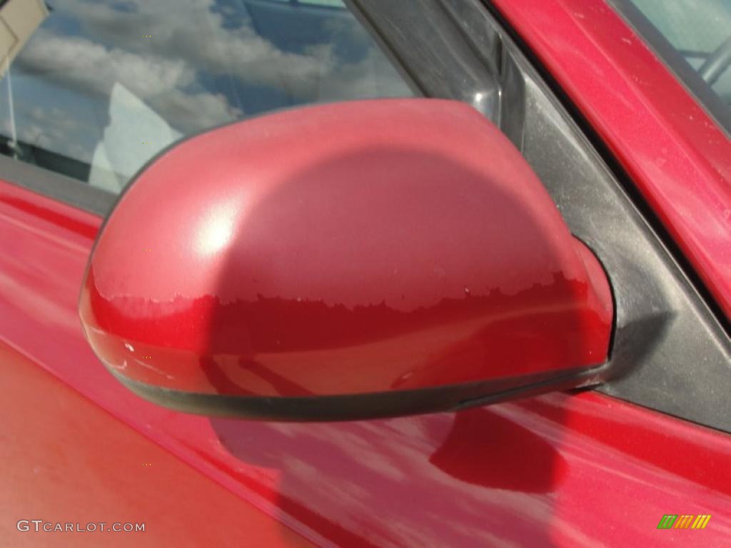 2004 Elantra GLS Sedan - Crimson Dark Red / Gray photo #16