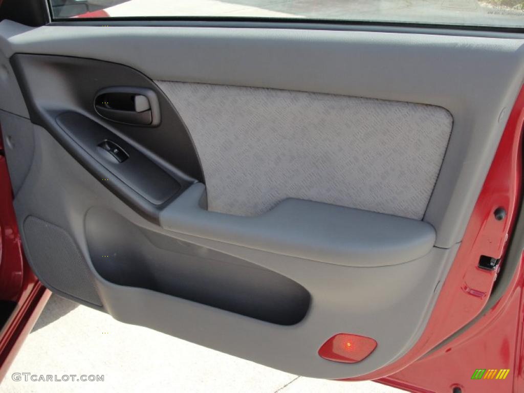 2004 Elantra GLS Sedan - Crimson Dark Red / Gray photo #21