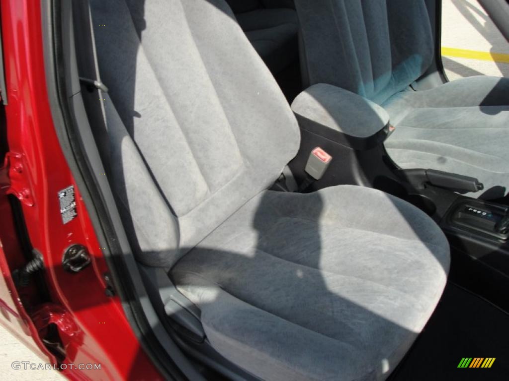 2004 Elantra GLS Sedan - Crimson Dark Red / Gray photo #23