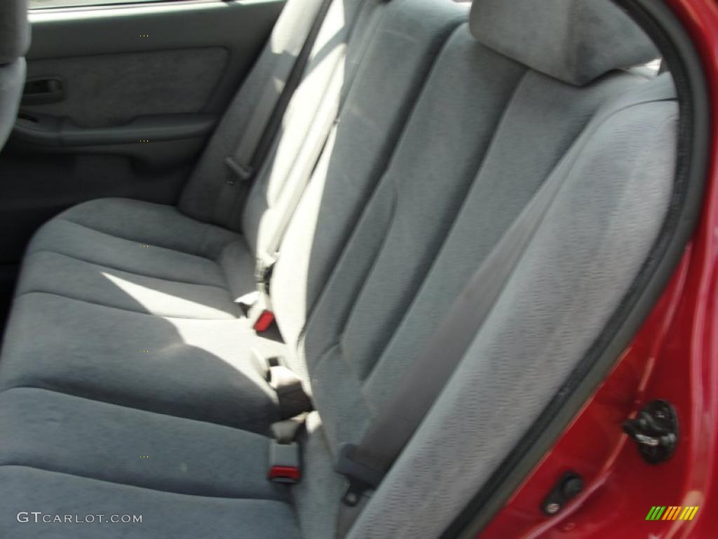 2004 Elantra GLS Sedan - Crimson Dark Red / Gray photo #28