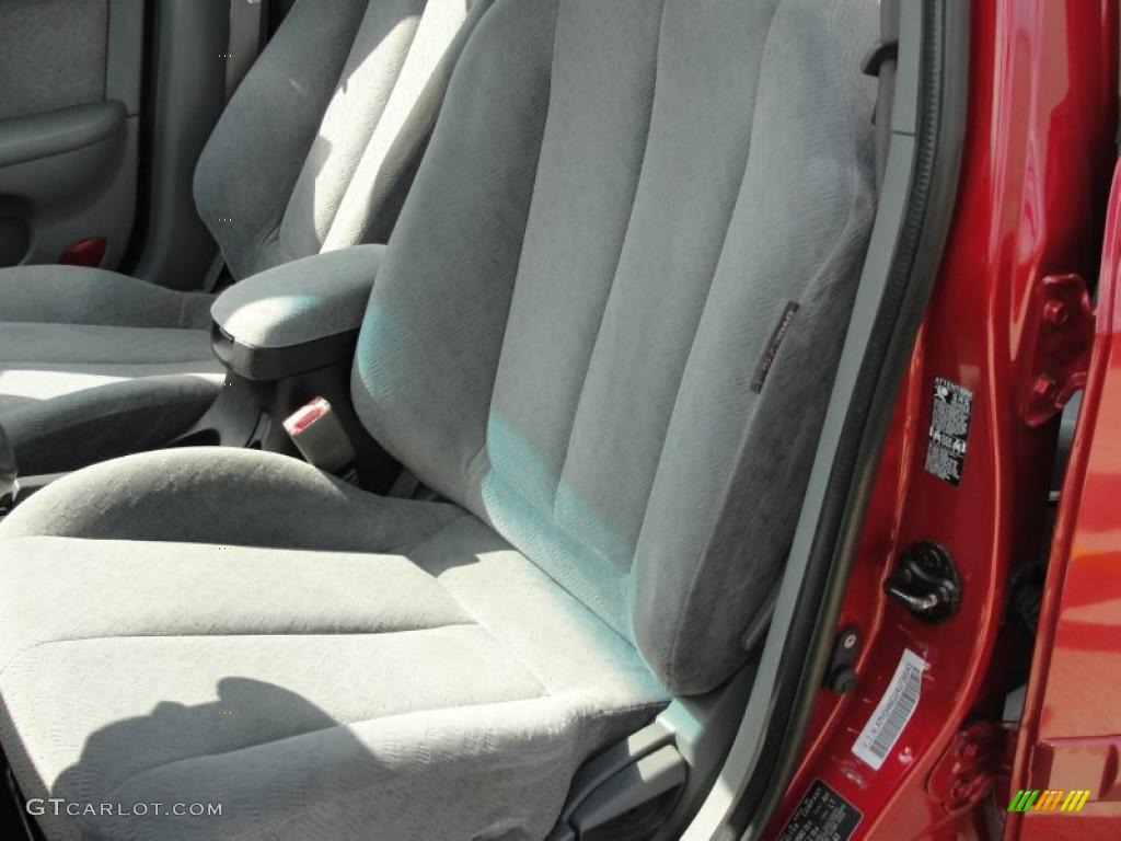 2004 Elantra GLS Sedan - Crimson Dark Red / Gray photo #31