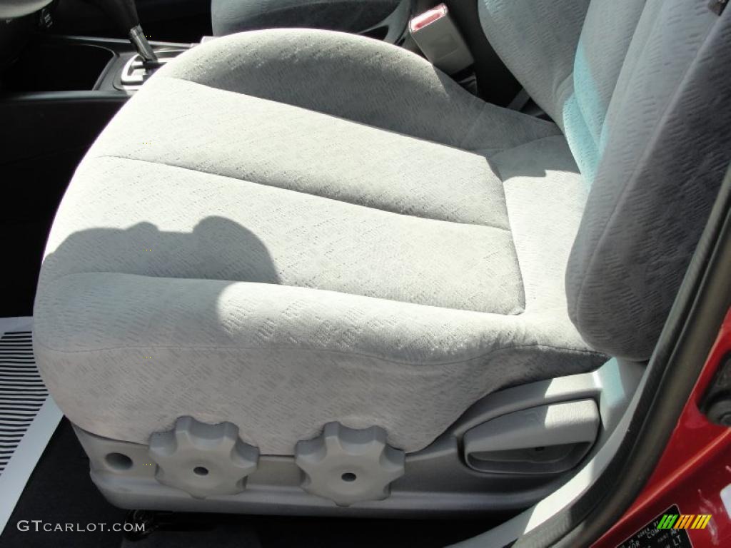 2004 Elantra GLS Sedan - Crimson Dark Red / Gray photo #32