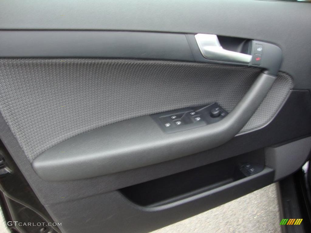 Black Interior 2008 Audi A3 2.0T Photo #38297187