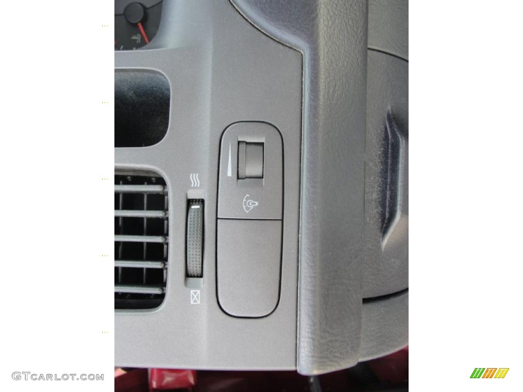 2004 Elantra GLS Sedan - Crimson Dark Red / Gray photo #41