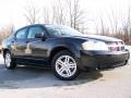 2008 Brilliant Black Crystal Pearl Dodge Avenger SXT  photo #7