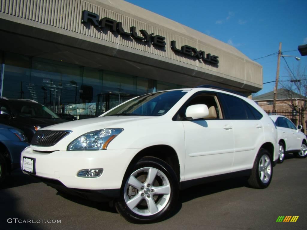 2006 RX 330 AWD - Crystal White Pearl / Ivory photo #1