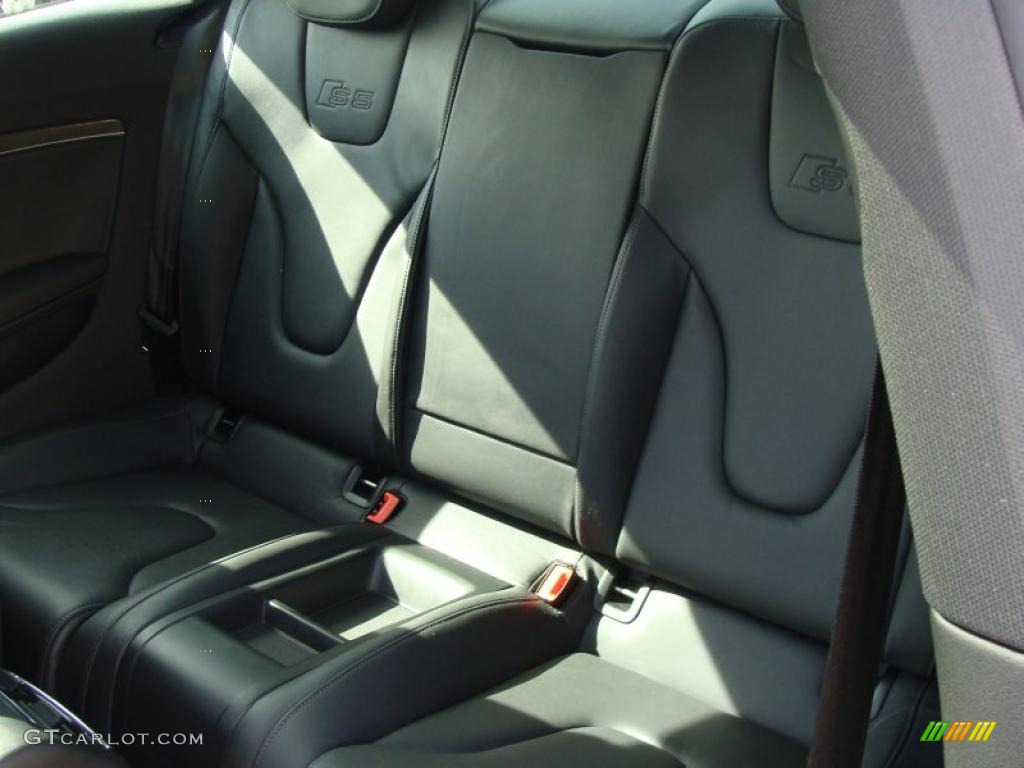 Black Interior 2008 Audi S5 4.2 quattro Photo #38299975