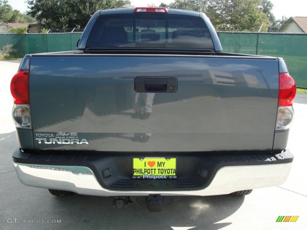 2008 Tundra SR5 Double Cab - Slate Gray Metallic / Graphite Gray photo #4