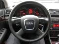 Black 2008 Audi A4 3.2 Quattro S-Line Sedan Steering Wheel
